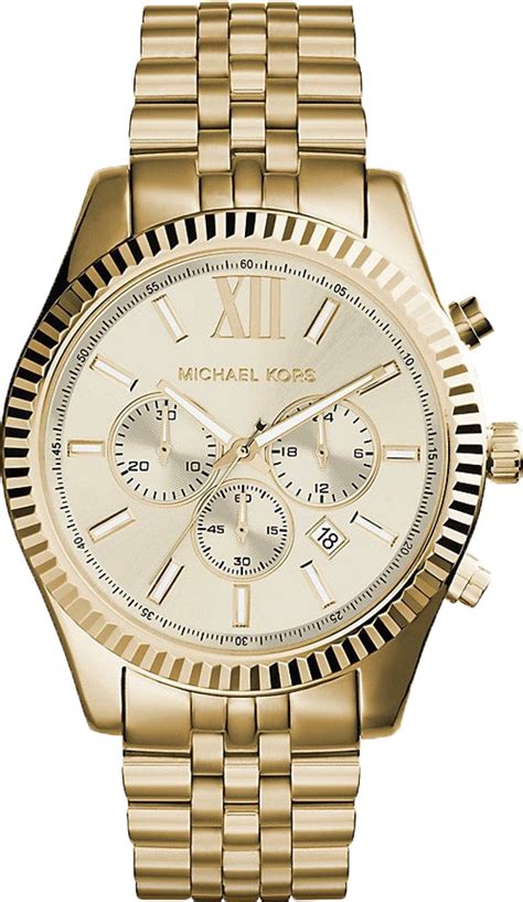 lexington gold michael kors|Michael Kors watches two tone.